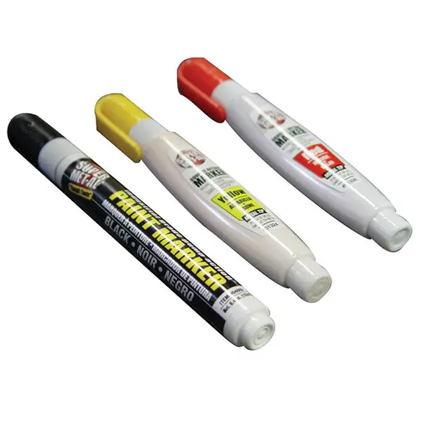 Fine Tip White Metal Marker (SKU 10440)