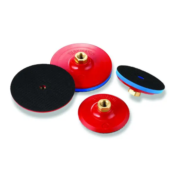 Terminator 4" Red Backer Pad- Rigid (SKU 10465)