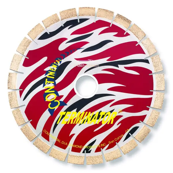 Terminator Premium Sandwich Segment 18" Bridge Saw Blade-20mm seg (SKU 13301)