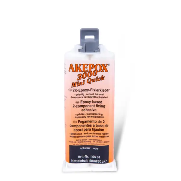 Akemi 3000 Black Knifegrade 50ml Cartridge (SKU 25107)
