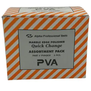 Alpha 4" PVA Polishing Discs-Asst Kit-QCK