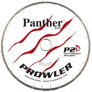 Panther Prowler D (P2D) Ultra Compact/Porcelain Bridge Saw Blade