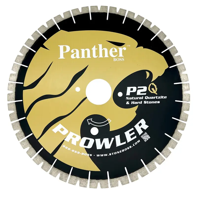 Panther Prowler Q (P2Q) Quartzite Bridge Saw Blade
